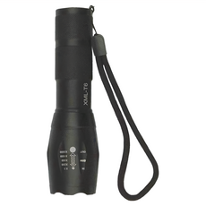 LifeShopping T6隨身調光18650應急手電筒, 1支