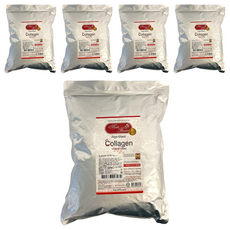 MediFlower 膠原蛋白軟膜粉, 1kg 臉部肌膚保養, 5包, 1入