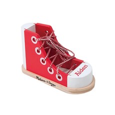 Melissa&Doug 瑪莉莎 益智 綁鞋帶練習鞋, 1組