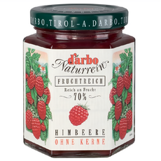 d'arbo 徳寶 奧地利進口 70%果肉果醬 覆盆莓 200g, 1罐