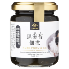 久世福商店 海苔醬 日本國產黑海藻 無添加, 145g, 1罐