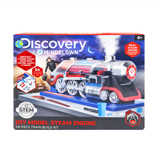 Discovery MINDBLOWN 聲光蒸汽火車模型套組, DIY 54片積木組, 1423005920, 1盒