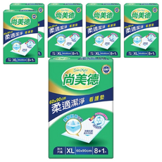 Sun Mate 尚美德 柔適潔淨看護墊 XL, 60*90cm, 9片, 6包