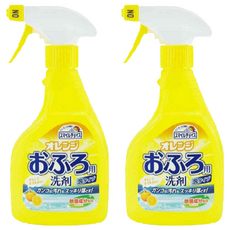 Mitsuei 浴缸除污去霉噴洗劑 日本製造 泡沫頑強污垢 除菌成分配合, 400ml, 2瓶