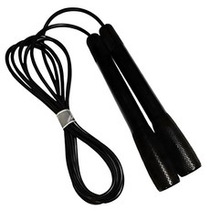 naria 輕量跳繩 + 收納袋, 1組, 黑色(跳繩),半透明(小袋)