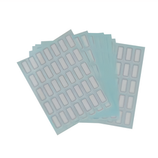 華麗牌 自黏性標籤 WL-1028 20 x 10mm, 藍框, 10500張, 1盒