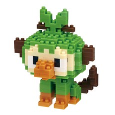 nanoblock 迷你積木 NBPM-059 敲音猴 Pokemon 190片, 1個