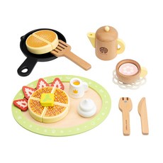 WOODY PUDDY 鬆餅咖啡套餐組, 多色, 1組