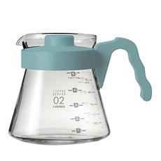HARIO 好璃奧 V60好握02咖啡壺, 700ml, 淺藍色, 1個