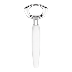 GHIDINI 簡約開瓶器 (白), 鋅合金 PP塑料, 白色, 1個