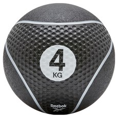 Reebok Medicine Ball 健身藥球, 1個, 黑色, 4kg