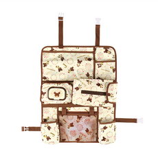 Skater CBEP1 車車用椅背收納袋, 小熊學校, 1入