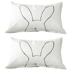 shez Home 兔子純棉枕頭套