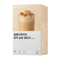 GLAM.D 黃豆麻糬風味可口輕盈奶昔, 200g, 1盒