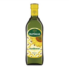 OLITALIA 奧利塔 頂級葵花油，不飽和脂肪酸88%，含Omega-3，油品穩定低油煙, 750ml, 1瓶