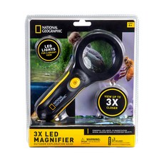 NATIONAL GEOGRAPHIC 國家地理 3倍LED放大鏡 23.5 x 19.5 x 5.5cm 240g, 1盒