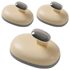 蕉蕉購物 去角質搓泥洗澡刷 米色 - 輕鬆搓洗 告別污垢 肌膚煥發光彩, 3個, 1入