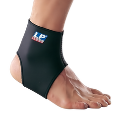 LP 標準型踝部護套 704 S 號運動防護, 黑色, 1個