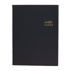 conifer 綠的事務 25K經典系列活頁現金本, 日本進口環保書皮, 藍色, 1本