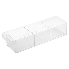 Yamazaki 山崎 tower冰箱分隔收納盒, 1個, 白色