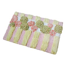 Cotton Field 棉花田傢飾 印度進口地墊 100%純棉 浴室/廚房踏墊, 60 x 40cm