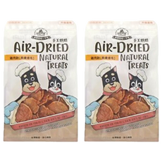 DOG CAT STAR 汪喵星球 爆毛雞肉餅, 95%雞肉含量, 美膚爆毛小零嘴, 50g, 2包