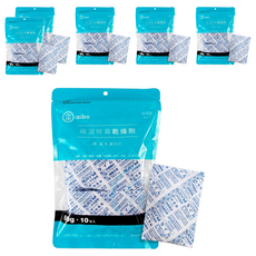 aibo吸濕除霉乾燥劑 台灣製 10包x6袋 防潮除濕, 600g, 6袋