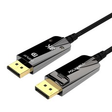 POLYWELL 寶利威爾 DP 8K AOC 光纖影音線, PW15-W46-H050, 5m, 1條