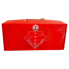 台東地區農會 台東紅寶禮盒 洛神清涼飲 + 洛神鮮果乾 + 養生洛神茶, 1組