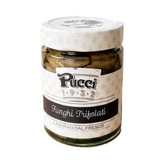 Pucci 義式香料炒洋菇, 可搭配磨菇醬、Pizza、湯、燉飯、義大利麵、歐姆蛋、鹹派、清炒等料理, 200g, 1罐