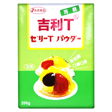 吉利T 蒟蒻果凍粉, 新包裝 口感Q滑, 200g, 1盒