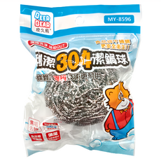 BEER BEAR 皮久熊 俐潔304潔鍋球, MY-8596, 4個