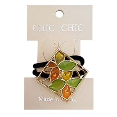 CHIC CHIC日本造型髮束-菱形綠SY12778