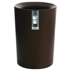 ASVEL 優雅分離式垃圾桶 丸型 6.7L 簡約風格 時尚設計, 咖啡色