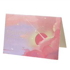 CARD LOVER 信的戀人 萬用卡 尋夢幻境 15 x 10.5cm, 粉霞, 3個