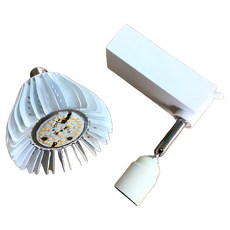 JIUNPEY 君沛光電 軌道式 電源分離式植物燈杯 全光譜 50W E27, 紅藍光(4200K), 1個