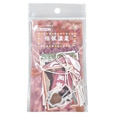 CARD LOVER 信的戀人 德德小品集 素材包 2包, 恰似溫柔 粉紅色, 1組