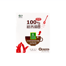 歐可茶葉 控糖系列 真奶茶 日月潭阿薩姆濃茶拿鐵 7成茶香 3成奶香 紐西蘭奶粉, 22g, 8包, 1盒