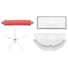 YOLOMi 悠樂米 掃地機器人 高品質副廠耗材配件組 石頭 S7/S7+/S7 MaxV Ultra適用 主刷 + 拖布 2個 + 濾網 2個 + 邊刷, 1組, 單一商品