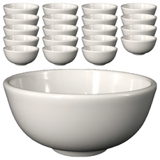 大同磁器 港式飯碗4.25吋 單色 陶瓷碗 湯碗, 20個