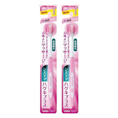 LION 獅王 Systema 細潔高密細毛寬版小頭型牙刷, 1入, 2支