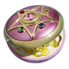 BANDAI PROPLICA 美少女戰士 月光水晶變身盒 再版 (直徑約74mm, ABS、玻璃材質), 絢麗色彩版, 1個