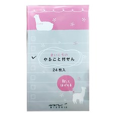 TO DO LIST備忘貼11307, 草尼馬, 1本, 24枚入