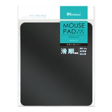 infotec 英富達 滑順布面滑鼠墊 21 x 18cm 黑色 舒適滑順 橡膠防滑, 1片