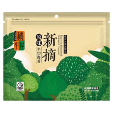 橘平屋 新摘半切海苔 原味, 26g, 1包