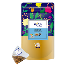 High Tea 黑豆穀物茶包 Set, 嚴選台南黑豆, SGS檢驗合格, 無咖啡因, 8g, 12包, 1袋