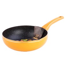 Chieh Pao 潔豹 大理石不沾小炒鍋 IH電磁爐適用, 22cm, 1個