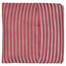 環保購物袋 Set 6個, 粉底條紋，可重複使用的水洗袋, 1組, 11 x 11cm/展開在 33 x 55 x 5cm