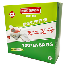 天仁茗茶 醇品阿薩姆紅茶, 100包, 2g, 1盒