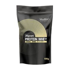 MedBIO 美百優 高效乳清蛋白飲 香草那堤, 500g, 1袋